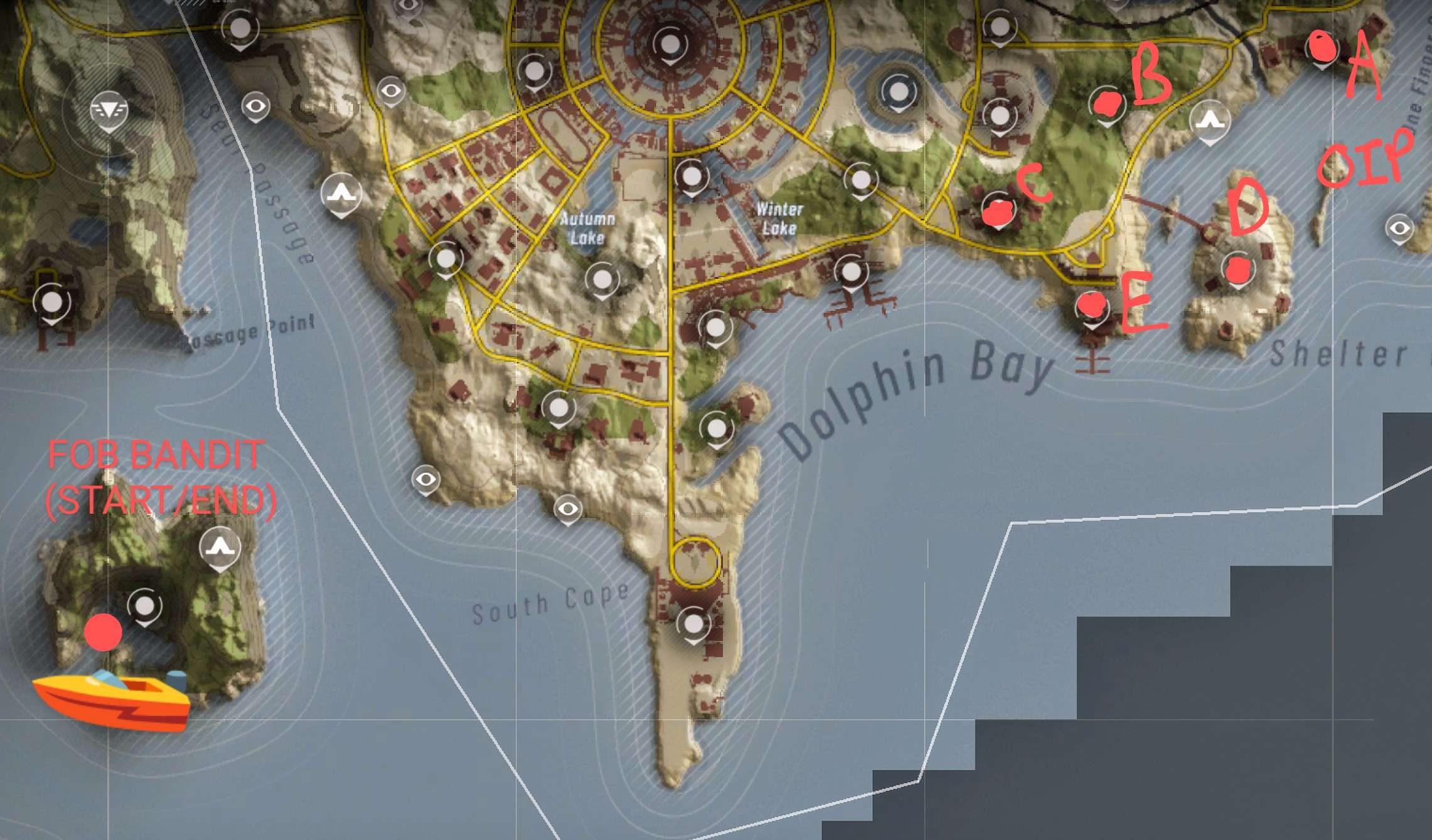 Operation Sirroco tacmap